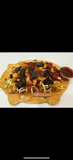 Hình ảnh Bánh tráng chiên full topping tá lả