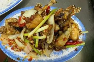 Hình ảnh Ếch chiên mắm