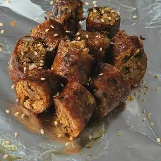 Hình ảnh dồi sụn nướng than hoa