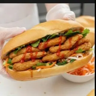 Hình ảnh Bánh mì Chả Cá Vũng Tàu thơm vị cá
