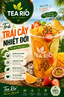 Hình ảnh Trà trái cây nhiệt đới