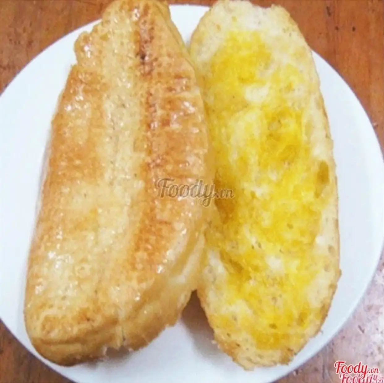 Hình ảnh Bánh mì bơ sữa nướng