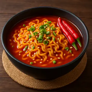 Hình ảnh Mì lẩu cay (tự chọn topping)