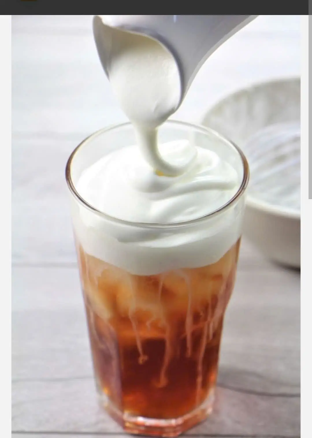 Hình ảnh Hồng trà milk foam 