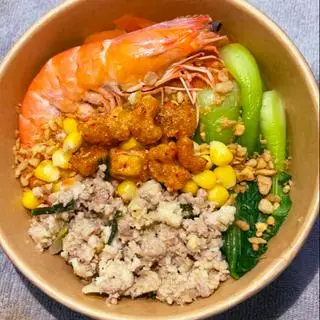 Hình ảnh Mì Trộn Tôm Thịt Bằm Tớ Xuyên