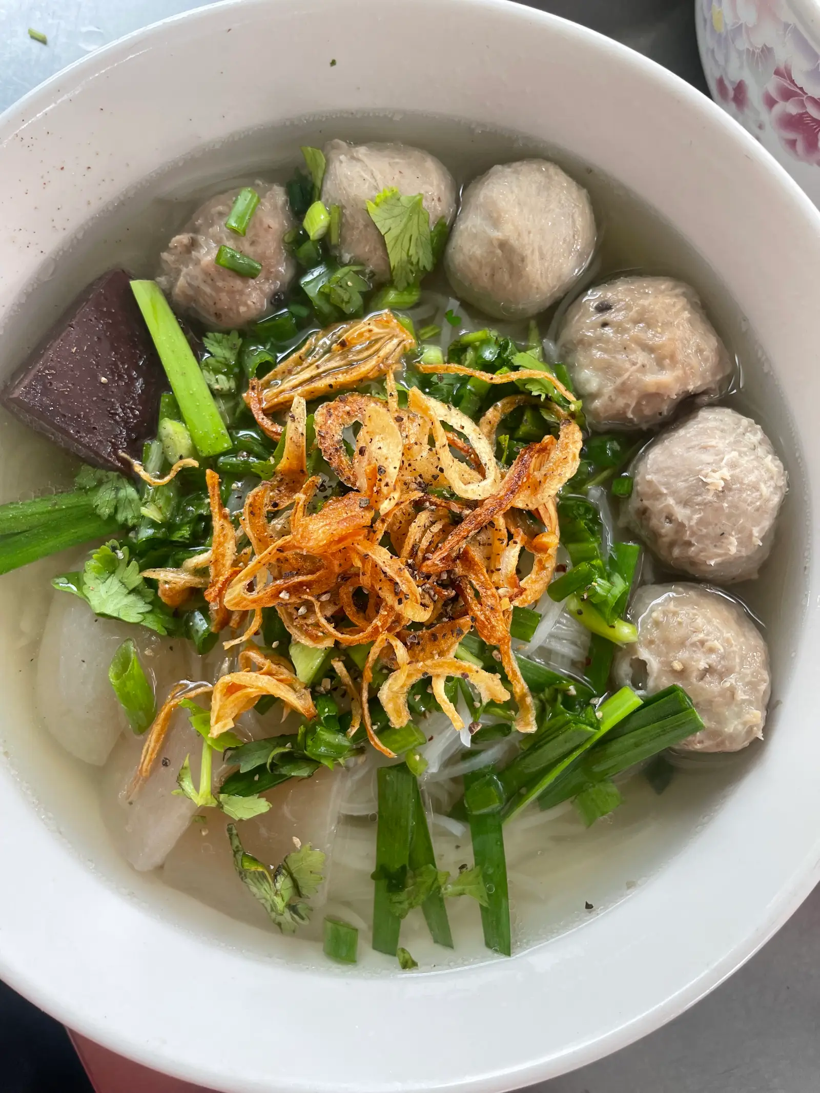 Hình ảnh Hủ tiếu khô bò viên