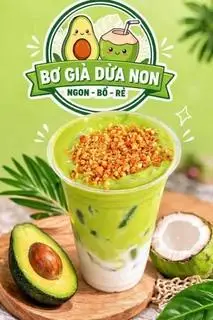 Hình ảnh Bơ Già Dừa Non