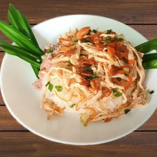 Hình ảnh Combo xôi gà và nước chanh muối 