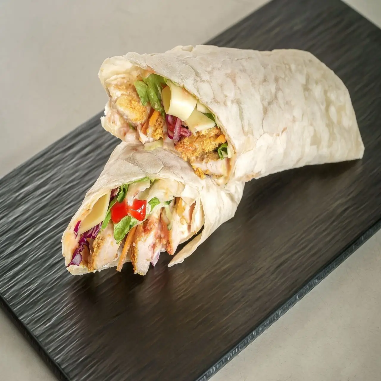 Hình ảnh Kebab cuộn thịt gà đặc biệt - phô mai