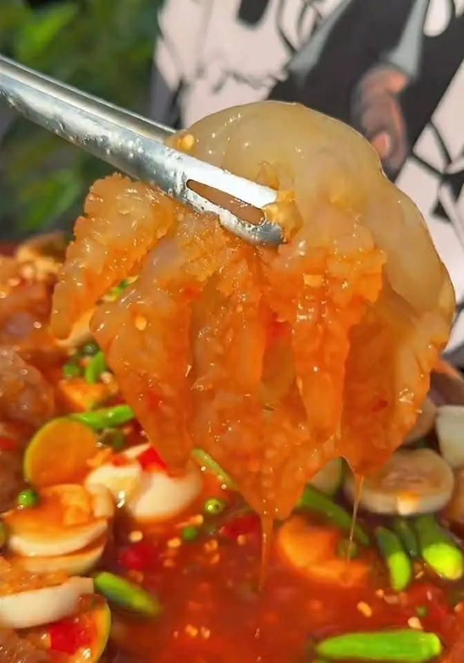 Hình ảnh Sứa Chân Mèo mix thập cẩm sốt thái