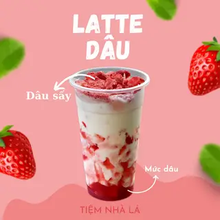 Hình ảnh Latte dâu