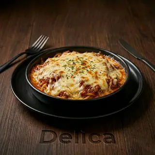 Hình ảnh ⭐ [Best Seller] Mì Ý Bò Bằm Phủ Phô Mai Beef With Mozzarella Cheese