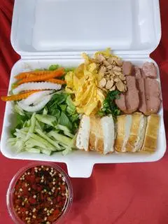 Hình ảnh Bún Nước Tương Nem Nướng 