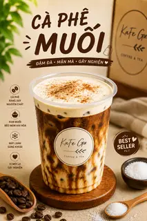 Hình ảnh Cà phê kem muối 
