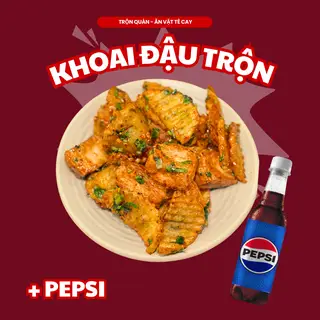 Hình ảnh Khoai và đậu trộn tê cay