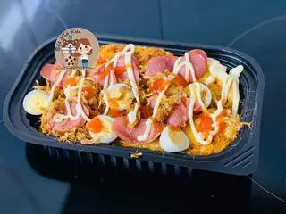 Hình ảnh Combo bánh mì muối ớt + Trà chanh/quất