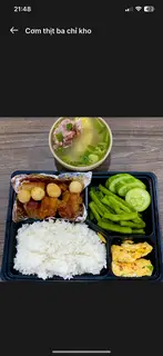 Hình ảnh Cơm thịt kho trứng