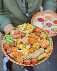 Hình ảnh Combo Cá Viên Chiên Cỡ Nhỏ - Tặng 1 Trà Tắc
