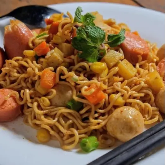 Hình ảnh mì trộn thập 2 mỳ