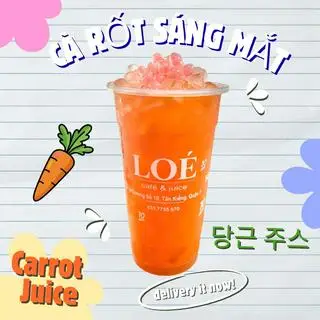 Hình ảnh Nước ép CÀ RỐT topping 