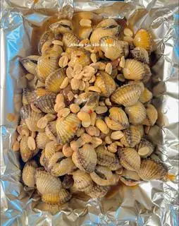 Hình ảnh Sò huyết rang me