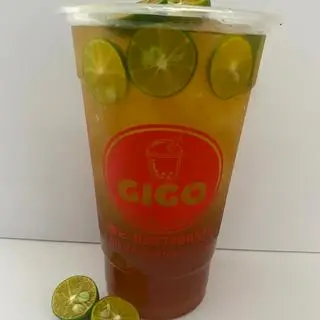 Hình ảnh hồng trà tắc mật ong
