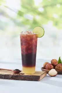 Hình ảnh Hồng Trà Chanh Vải