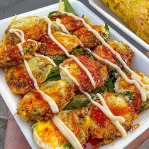 Hình ảnh Trứng Cút Nướng Me Bơ Chà Bông FLS
