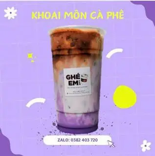Hình ảnh Cà phê khoai môn