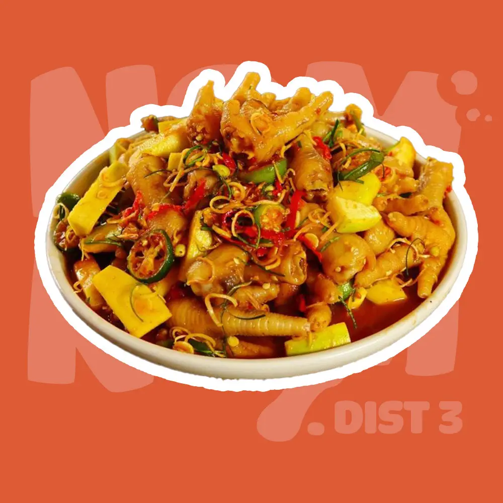 Hình ảnh Chân gà rút xương sốt Thái
