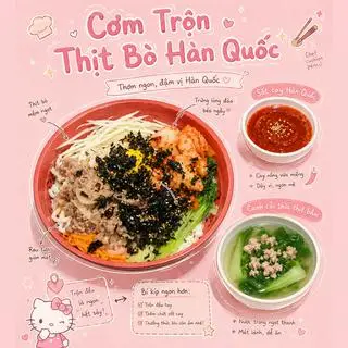 Hình ảnh Cơm trộn thịt bò HQ