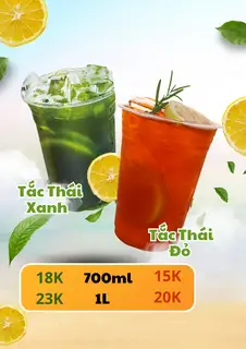 Hình ảnh Trà tắc thái xanh 