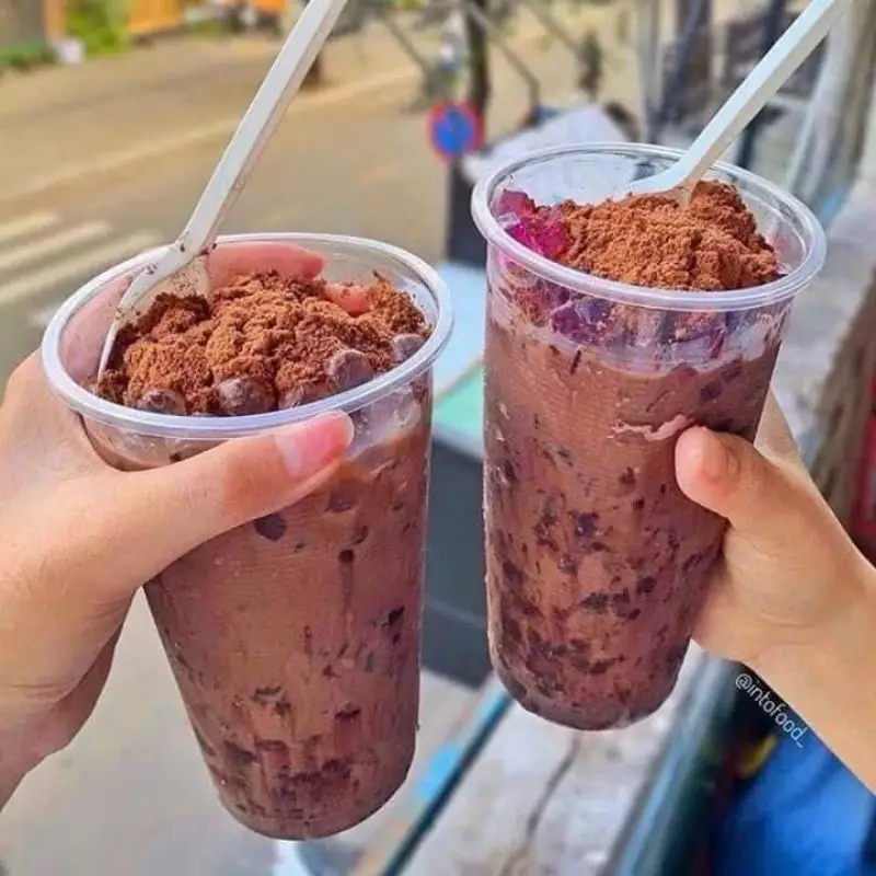 Hình ảnh Cacao dầm sữa đá