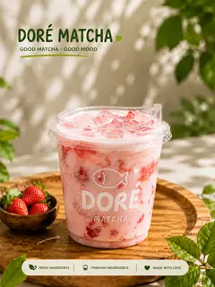 Hình ảnh Sữa Lắc Dâu