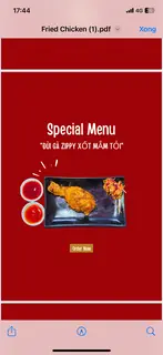 Hình ảnh Gà giòn sốt mắm tỏi