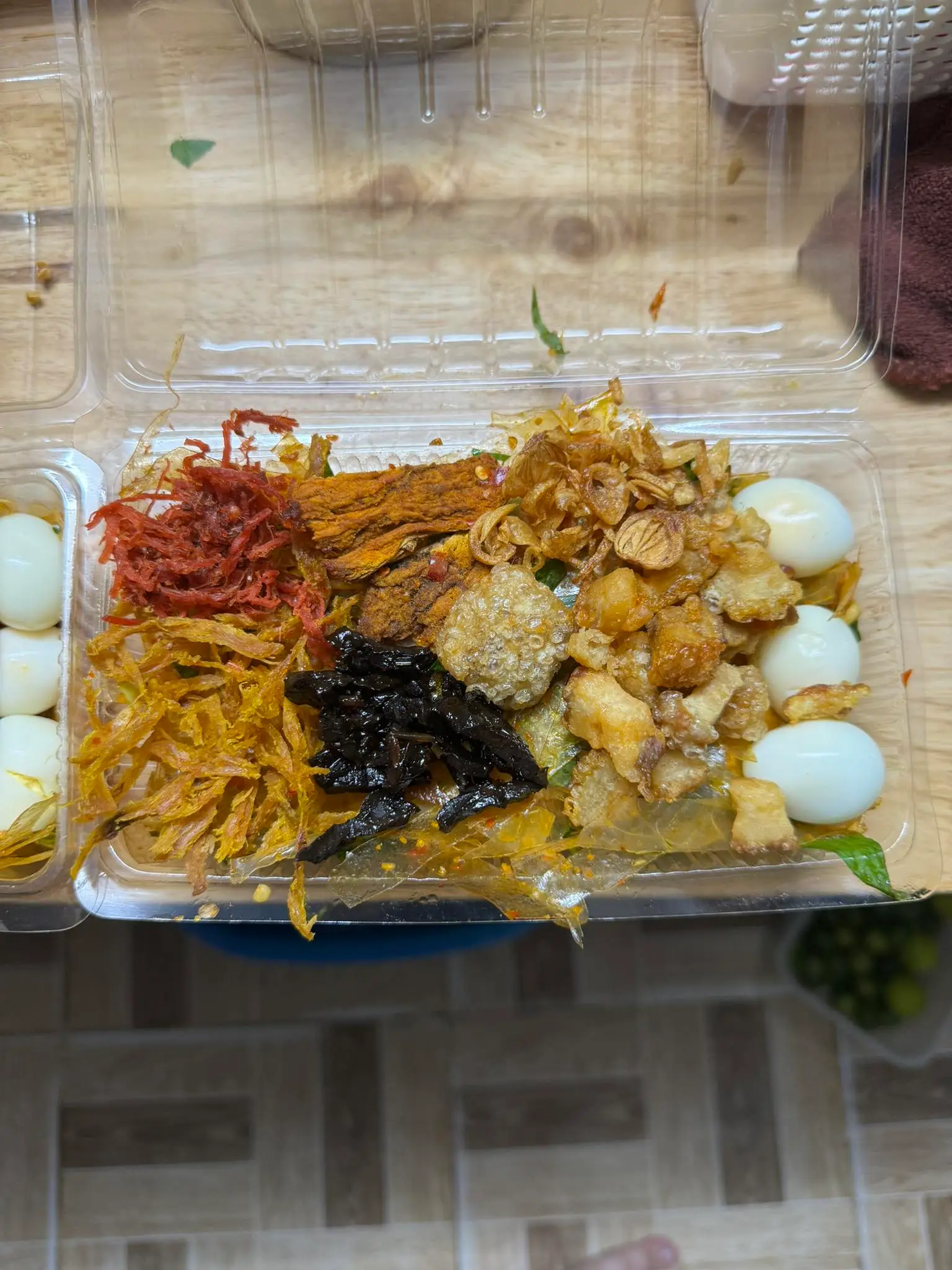 Hình ảnh Bánh Tráng Trộn Hai Mẹ Con(đặc biệt)