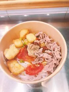 Hình ảnh Bún riêu bò đậu