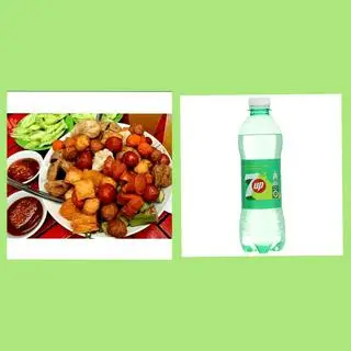 Hình ảnh Combo thập cẩm 5 món + 7 up chanh