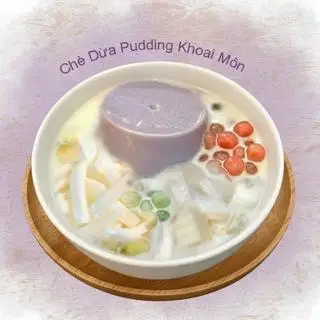 Hình ảnh Chè Dừa Pudding Khoai Môn
