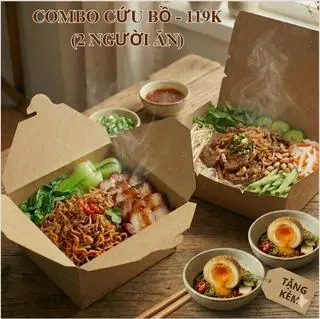 Hình ảnh COMBO "CỨU BỒ" (2 Người) - TẶNG Trứng Lòng Đào (Trị giá 14K)