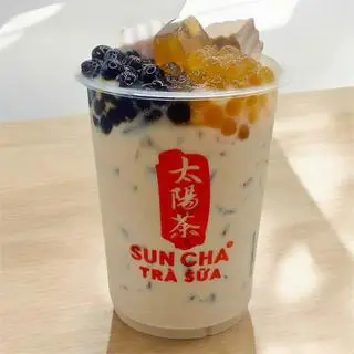 Hình ảnh Trà Sữa SUNCHA Full Topping  1 LÍT