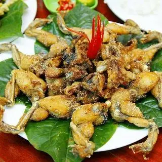 Hình ảnh Ếch Chiên Muối Sả