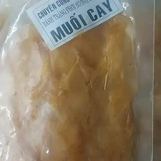 Hình ảnh Bánh tráng muối cay 