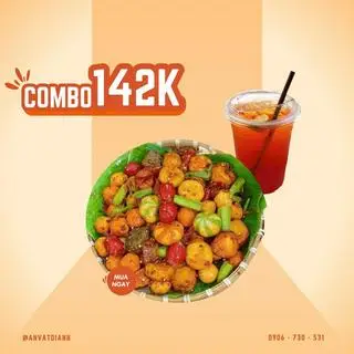 Hình ảnh Combo cá viên chiên thập cẩm + nước giải khát