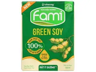 Hình ảnh Hộp sữa đậu nành Fami (Green Soy)