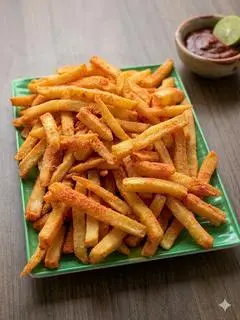 Hình ảnh Khoai tây chiên lắc phô mai mặn ngọt