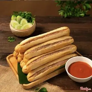 Hình ảnh combo 15 bánh mỳ quê pate