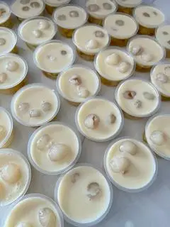 Hình ảnh Rau Câu Dừa Nhãn Kem Cheese