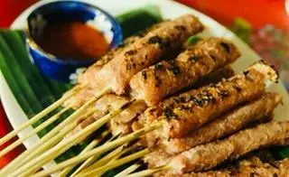 Hình ảnh Nem chua nướng 10cái/1đĩa