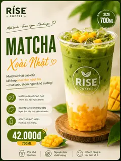 Hình ảnh Matcha xoài (Nhật)
